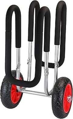 Compatibilidad de carros de transporte con tablas de paddle surf