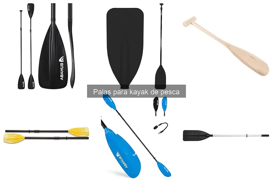 Acabados para palas de kayak de pesca: ¿Cuál elegir?