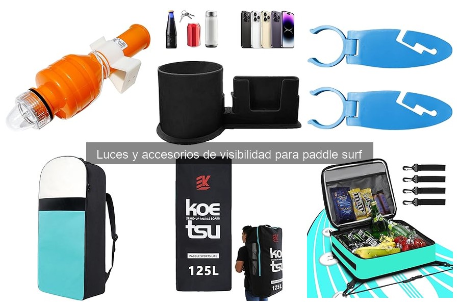 Accesorios clave para aumentar la visibilidad en paddle surf