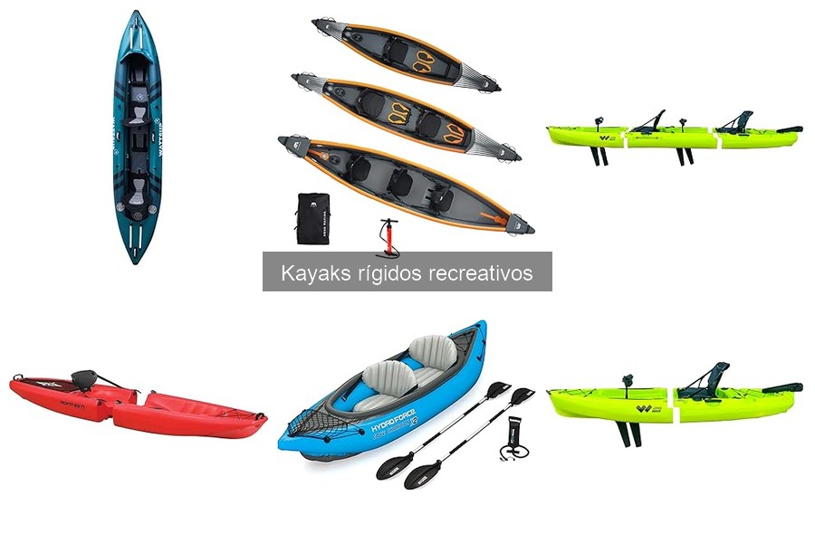 Accesorios Esenciales para Kayaks Rígidos Recreativos