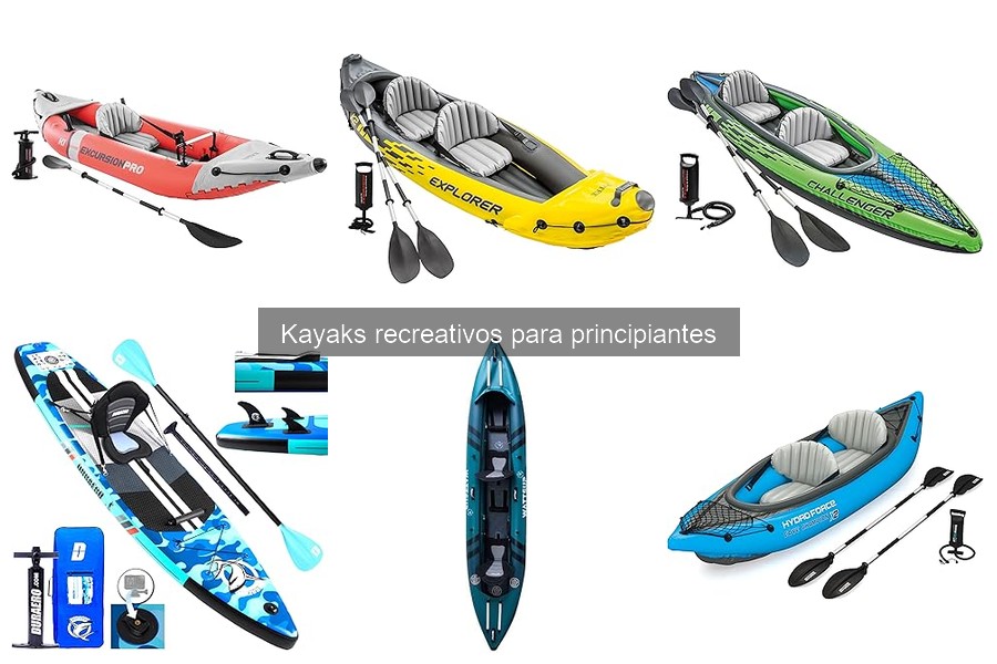 Accesorios esenciales para principiantes en kayak