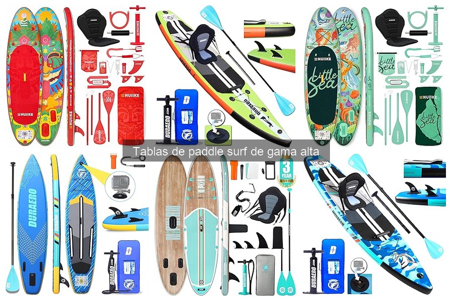 Accesorios Esenciales para Tablas de Paddle Surf de Gama Alta
