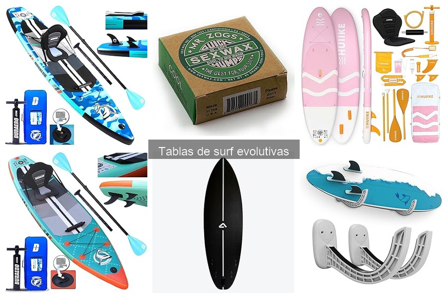 Accesorios Esenciales para Tablas de Surf Evolutivas
