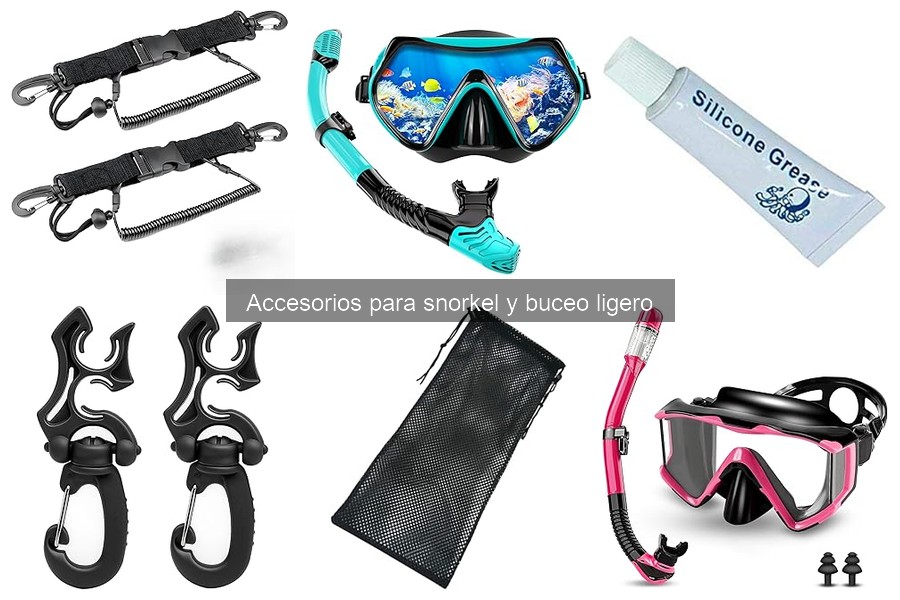 Accesorios imprescindibles para excursiones de snorkel