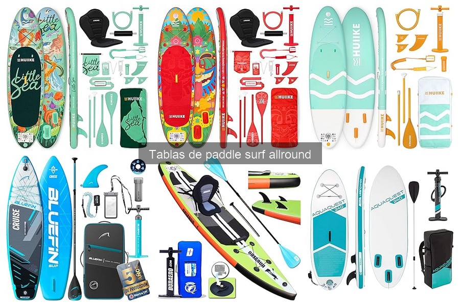 Accesorios imprescindibles para tablas de paddle surf allround