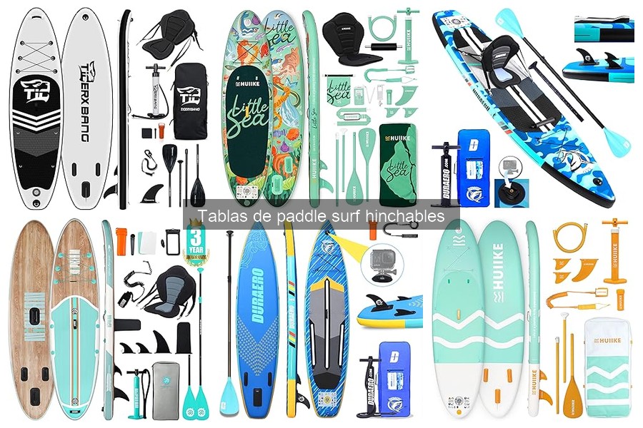 Accesorios imprescindibles para tablas de paddle surf hinchables