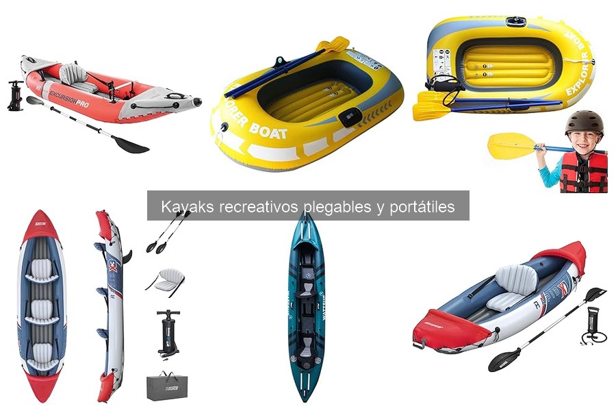 Actividades y Usos de Kayaks Plegables: Guía Completa