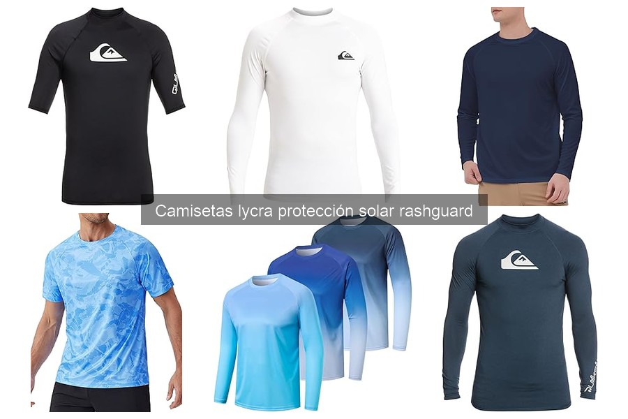 Alternativas a camisetas rashguard para deportes acuáticos