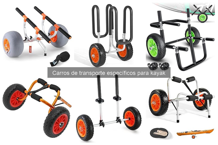 Alternativas a carros de transporte para kayak