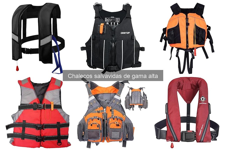 Alternativas a chalecos salvavidas de gama alta