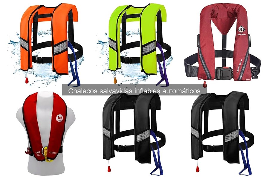 Alternativas a chalecos salvavidas inflables automáticos