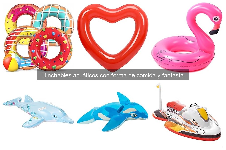 Alternativas a hinchables acuáticos de comida para diversión