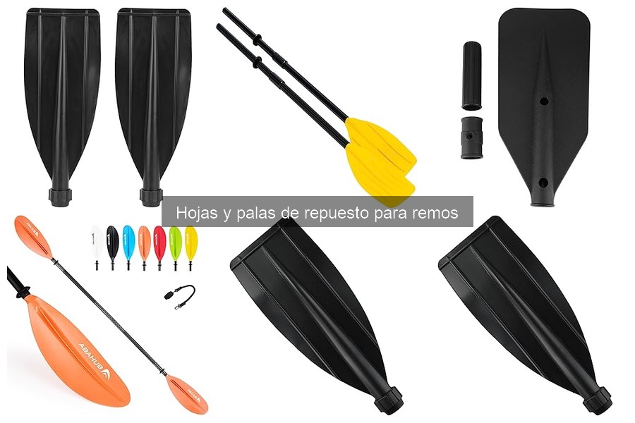 Alternativas a Hojas y Palas de Repuesto para Remos