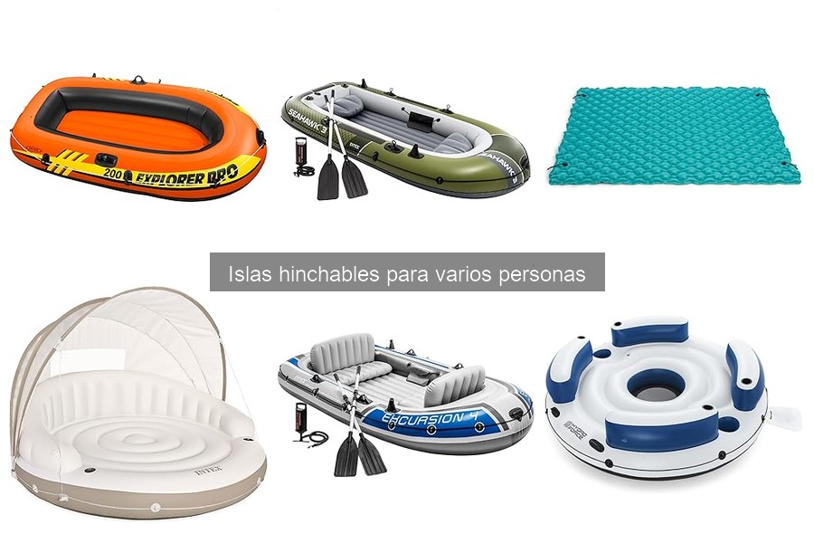 Alternativas a islas hinchables para disfrutar del agua