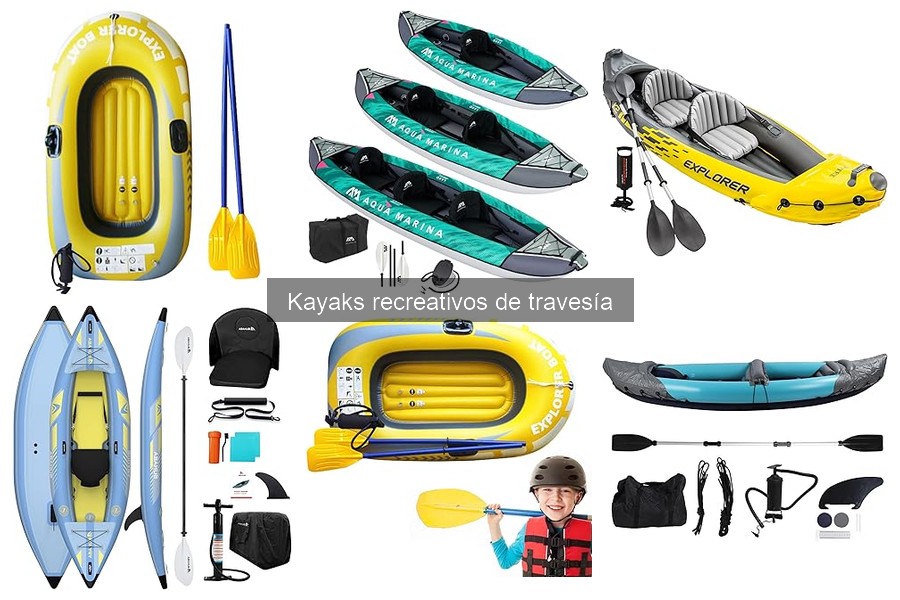 Alternativas a Kayaks Recreativos de Travesía para Ocio