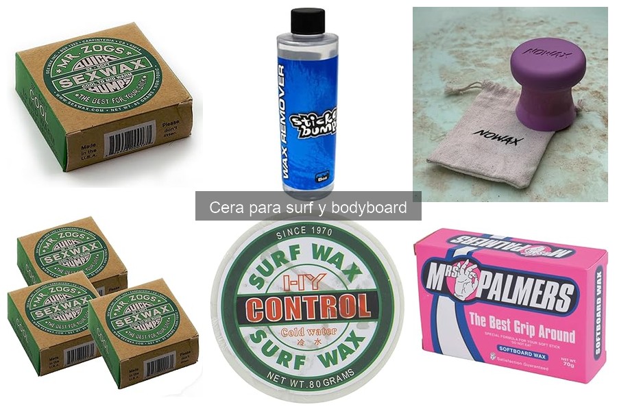 Alternativas a la cera para surf y bodyboard: opciones efectivas