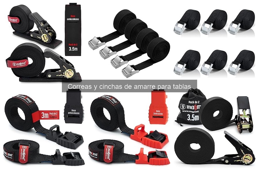 Alternativas a las correas de amarre para tablas de paddle surf