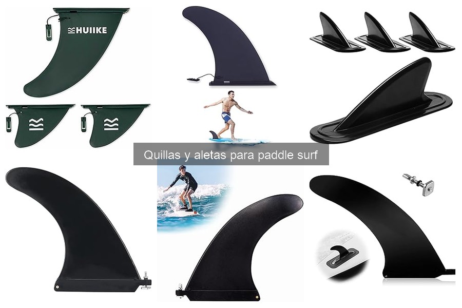 Alternativas a las quillas para paddle surf: opciones innovadoras