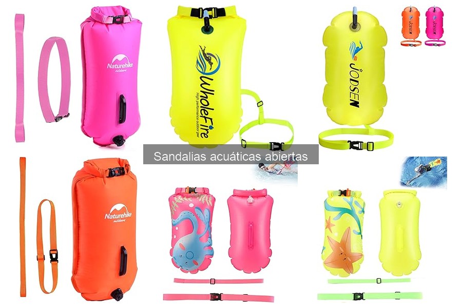 Alternativas a las sandalias acuáticas abiertas para disfrutar