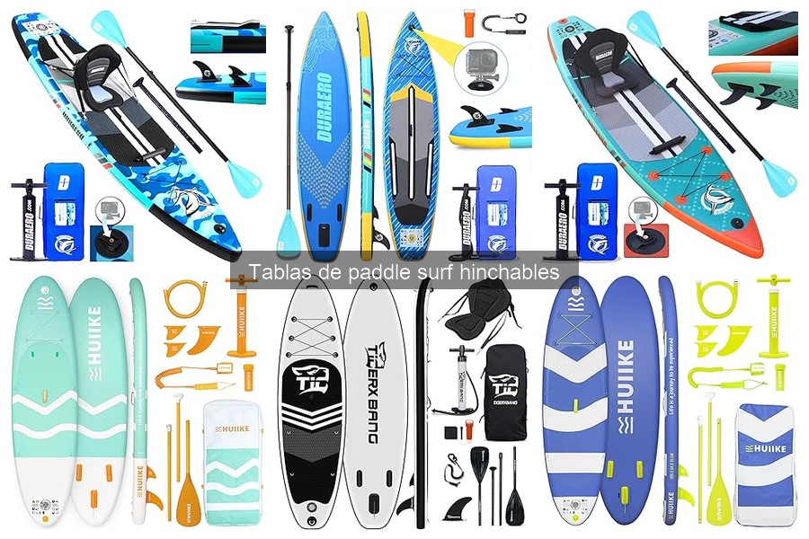 Alternativas a las Tablas de Paddle Surf Hinchables