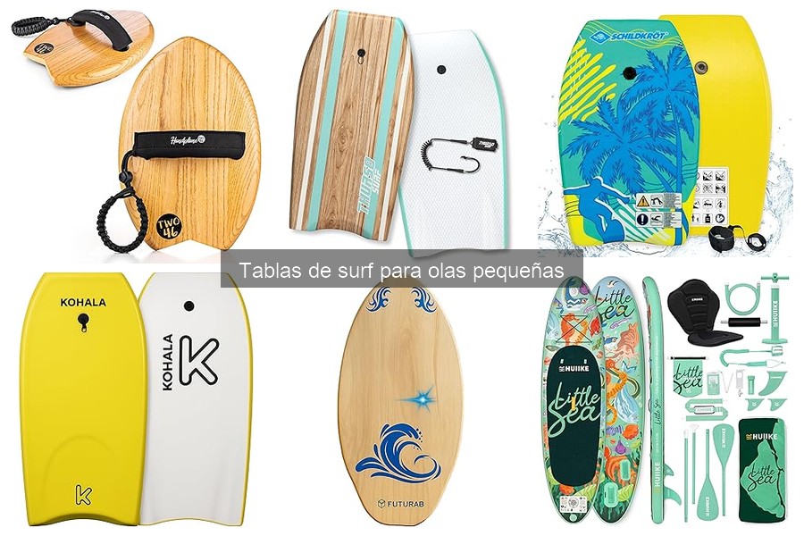 Alternativas a las Tablas de Surf para Olas Pequeñas