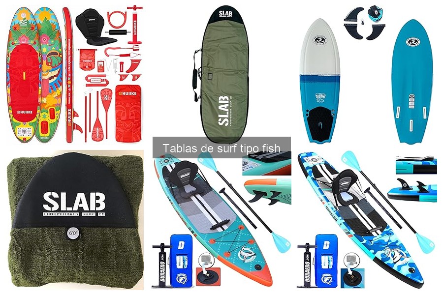 Alternativas a las Tablas de Surf Tipo Fish: Mejores Opciones