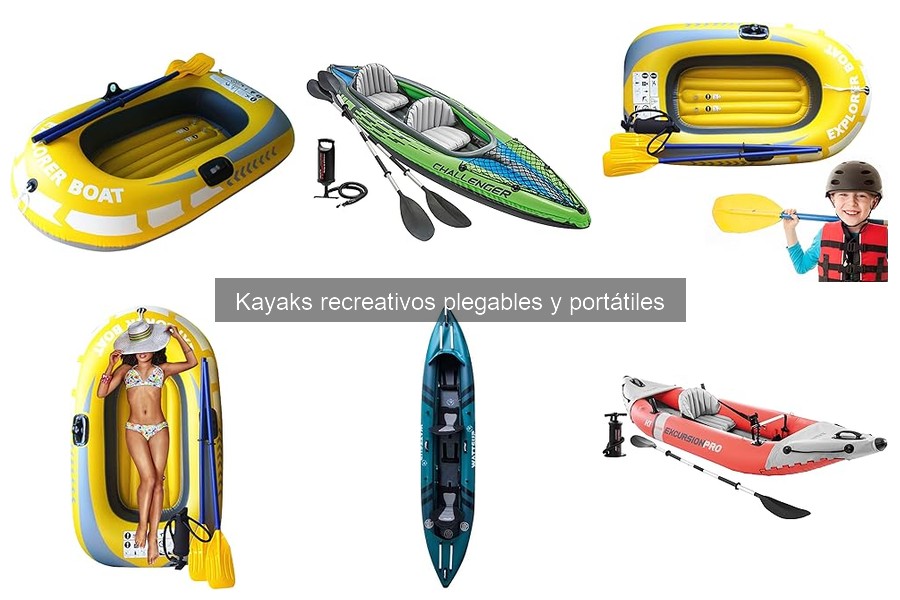 Alternativas a los kayaks plegables: descubre opciones efectivas