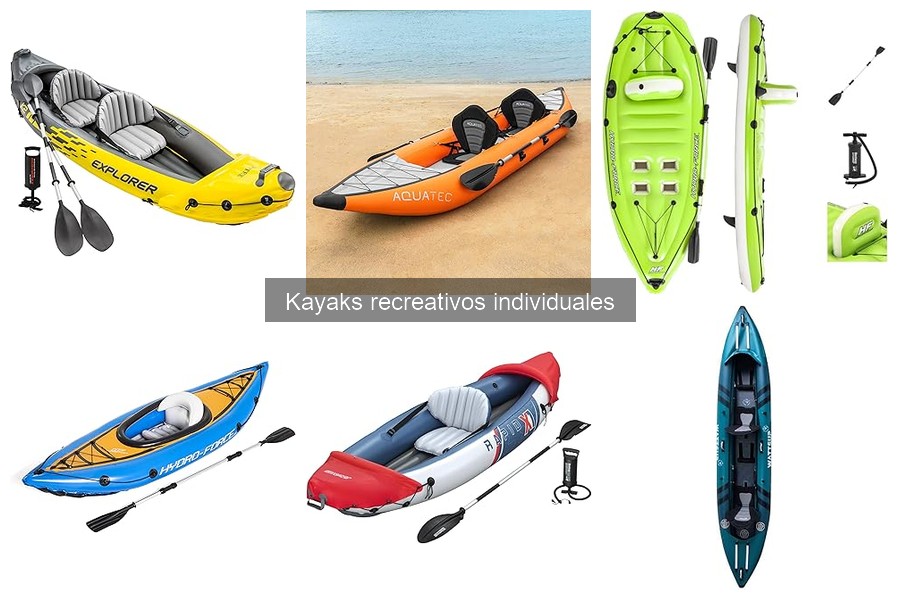 Alternativas a los kayaks recreativos individuales