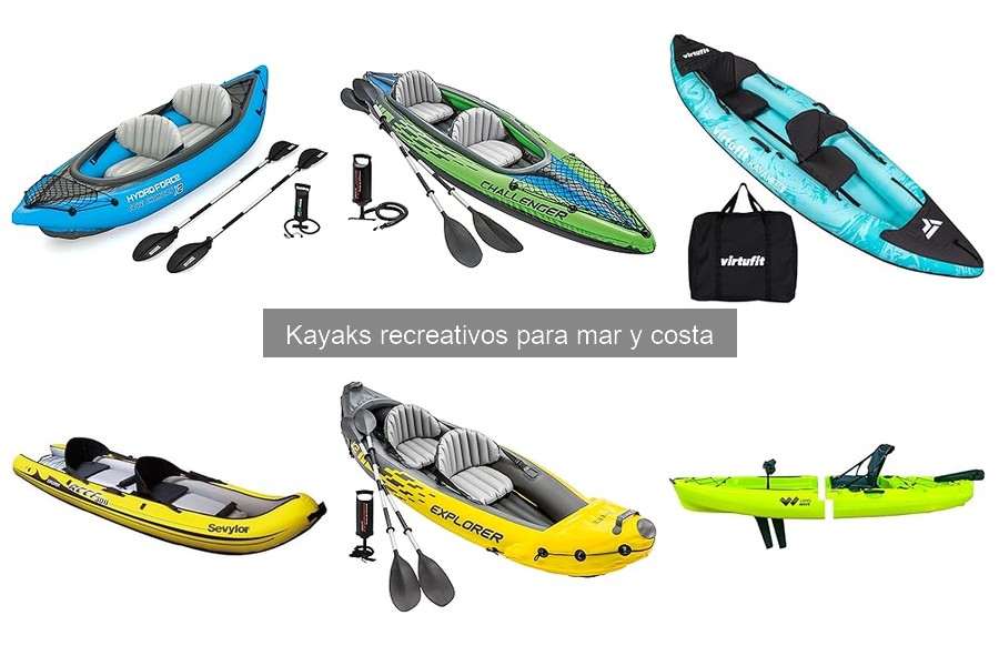 Alternativas a los kayaks recreativos para paseos en agua