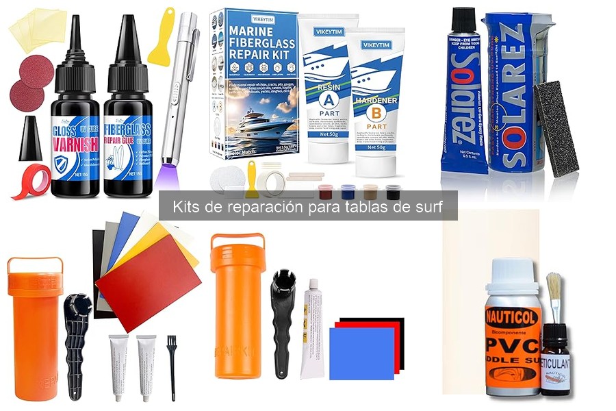 Alternativas a los Kits de Reparación para Tablas de Surf