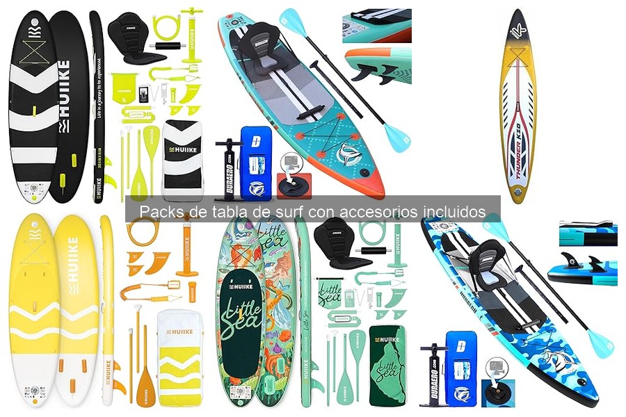 Alternativas a los Packs de Tabla de Surf y Accesorios