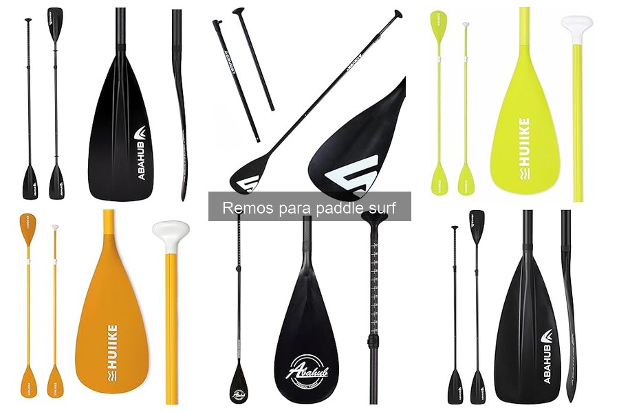 Alternativas a los remos de paddle surf: Guía y comparativa