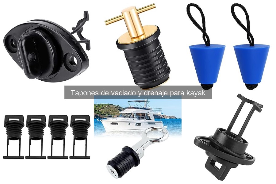 ** Alternativas a los tapones de vaciado para kayak