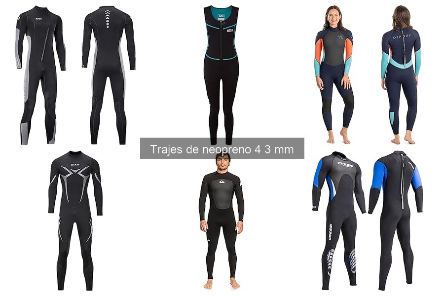 Alternativas a los Trajes de Neopreno 4/3 mm para Deportes Acuáticos