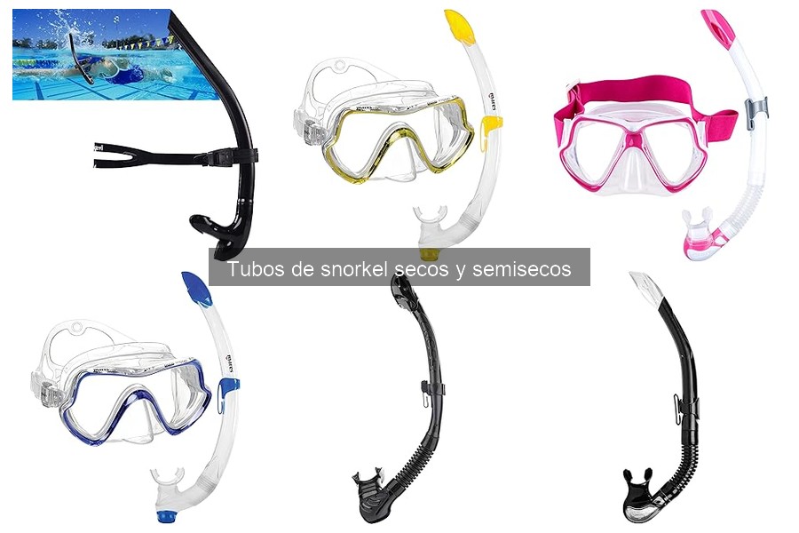 Alternativas a los tubos de snorkel secos: Mejores opciones