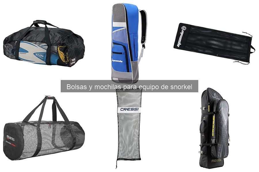 Alternativas a mochilas de snorkel: las mejores opciones