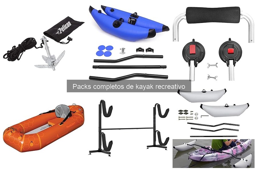 Alternativas a Packs Completos de Kayak Recreativo