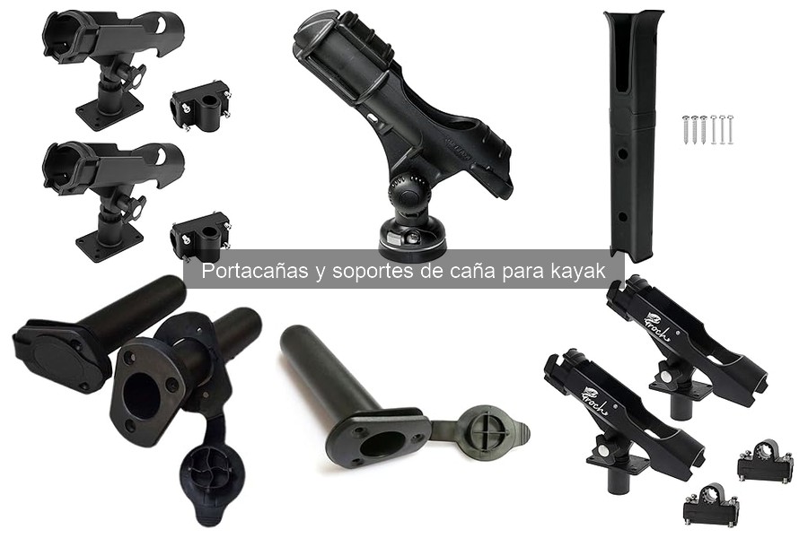Alternativas a portacañas tradicionales para kayak