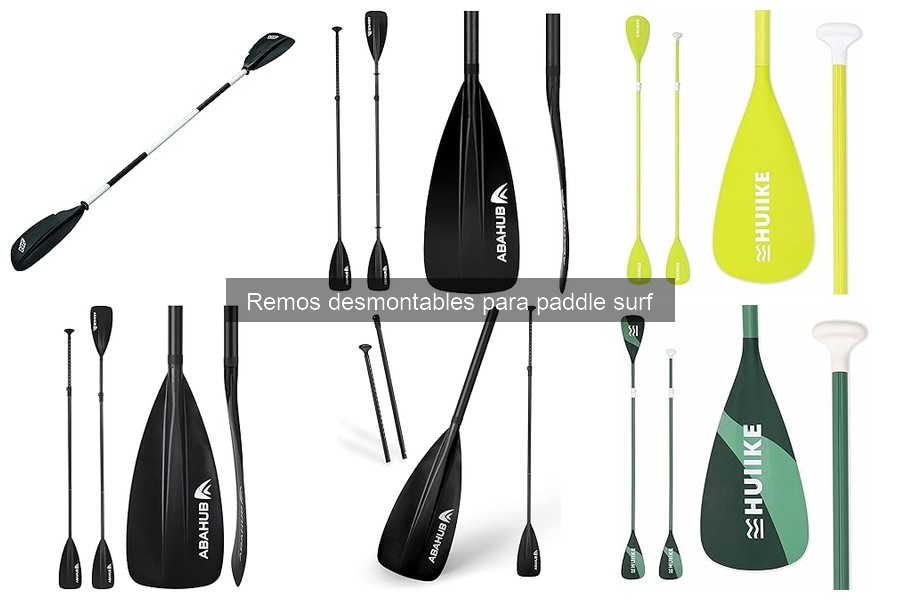 Alternativas a Remos Desmontables para Paddle Surf