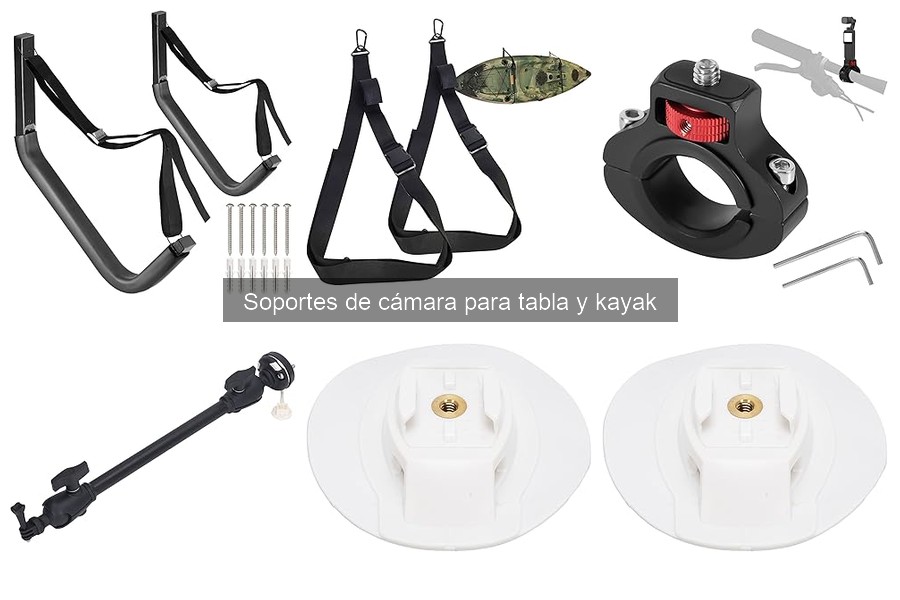 Alternativas a soportes de cámara para deportes acuáticos