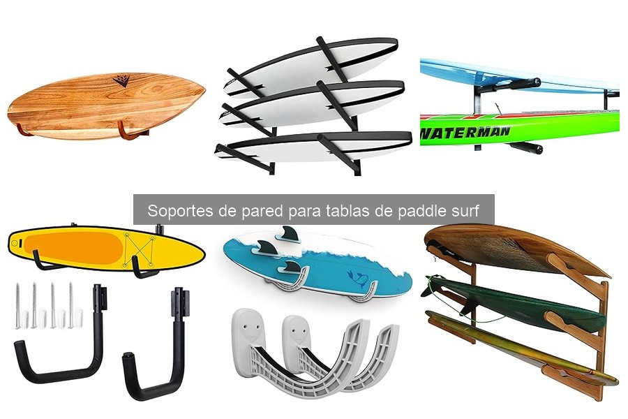 Alternativas a Soportes de Pared para Tablas de Paddle Surf