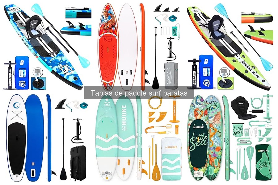 Alternativas a Tablas de Paddle Surf Baratas: Mejores Opciones