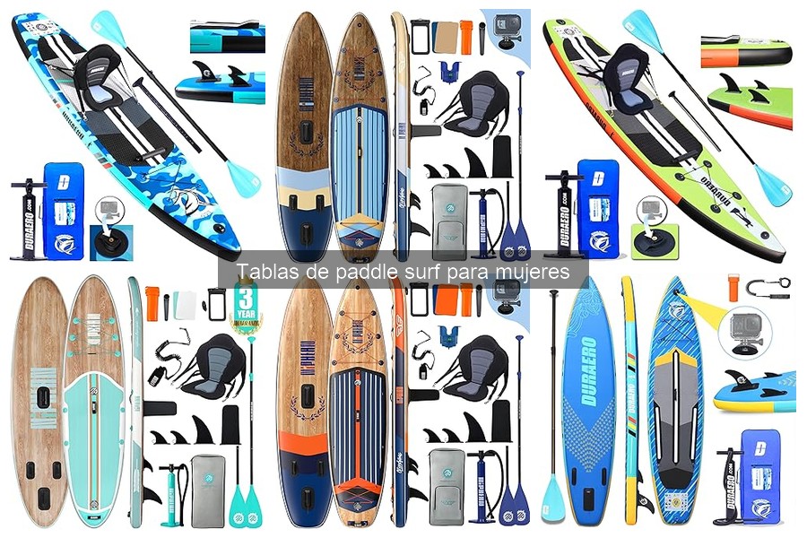 Alternativas a tablas de paddle surf para mujeres: opciones únicas