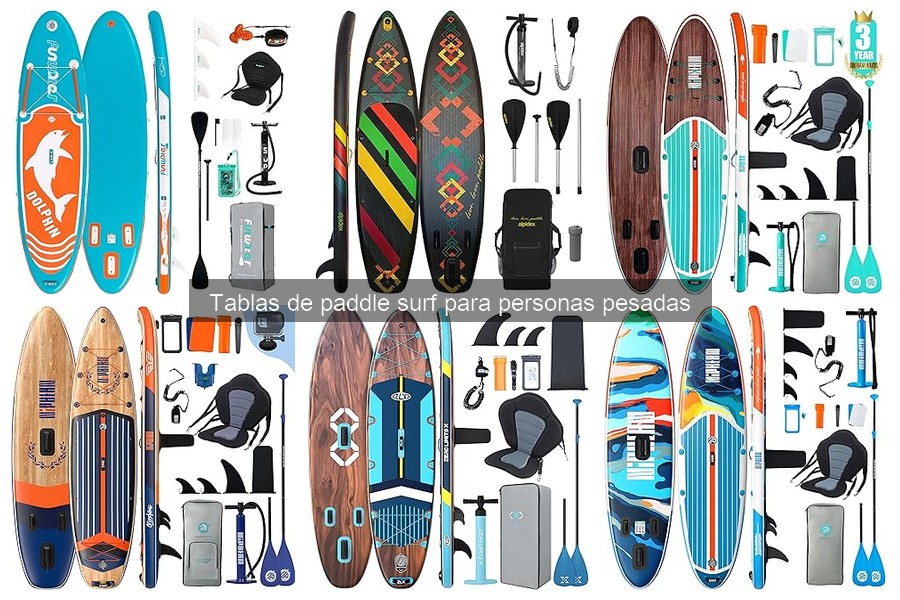 Alternativas a Tablas de Paddle Surf para Personas Pesadas