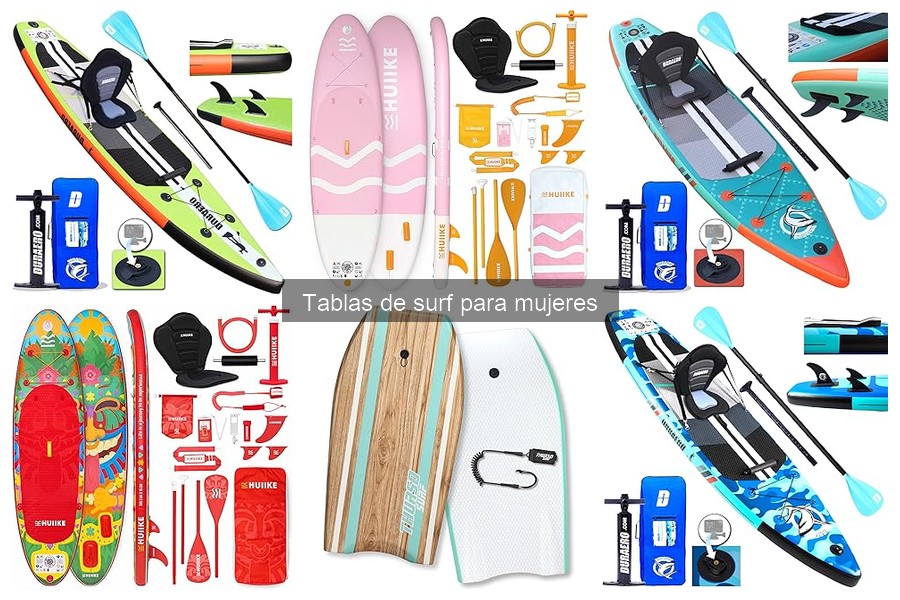 Alternativas a tablas de surf para mujeres principiantes