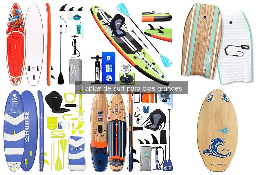 Alternativas a Tablas de Surf para Olas Grandes