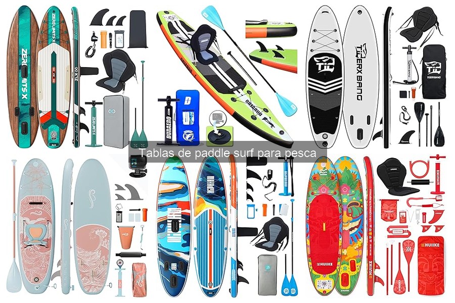 Alternativas a Tablas Paddle Surf para Pesca: Guía Completa