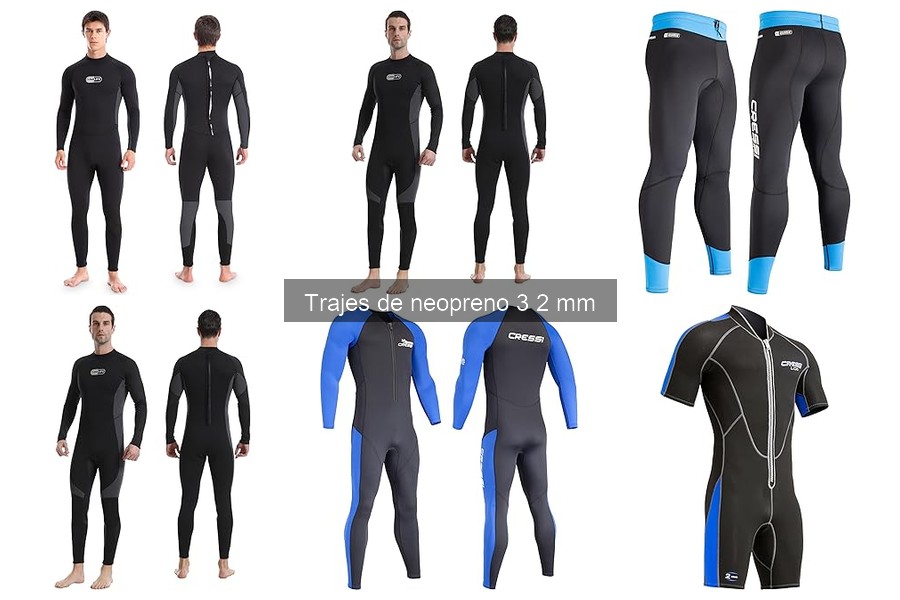 Alternativas a Trajes de Neopreno 3/2 mm para Actividades Acuáticas