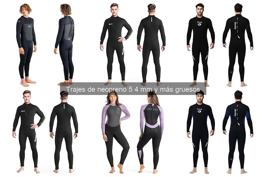 Alternativas a trajes de neopreno de 5 mm en climas cálidos