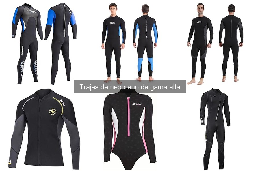 Alternativas a trajes de neopreno de gama alta para deportes